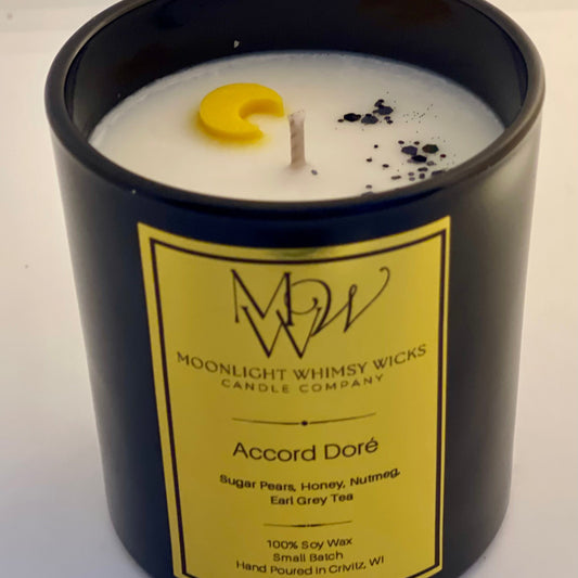 8 oz. Accord Doré | Luxury Soy Wax Candle