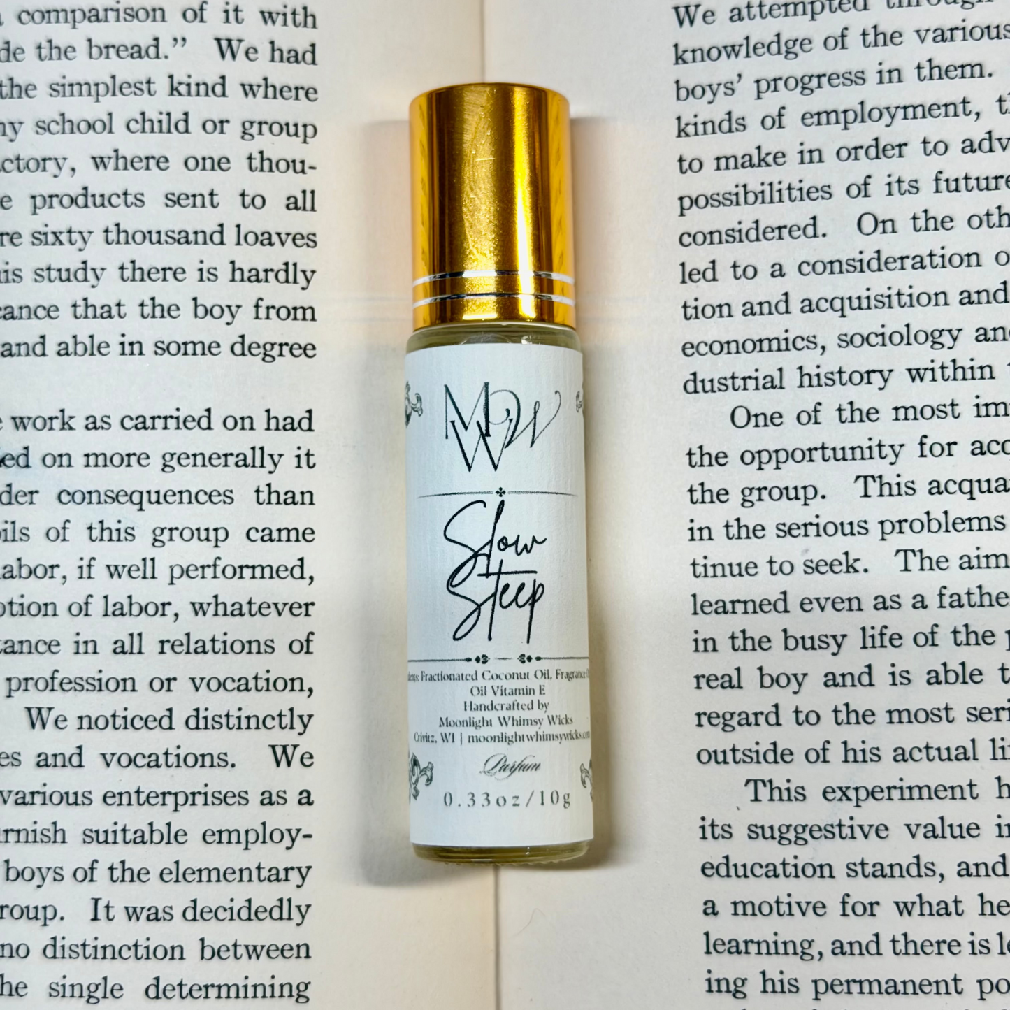 Slow Steep Perfume | Black Tea Milk Honey Inspired Fragrance
