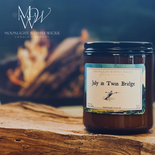 July in Twin Bridge |  Customizable Luxury Soy Wax Candle