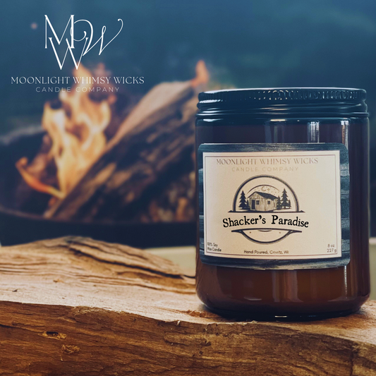 Shacker's Paradise |  Customizable Luxury Soy Wax Candle