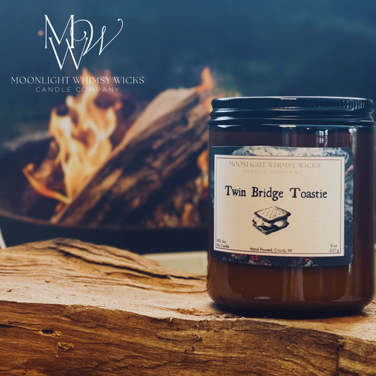 Twin Bridge Toastie |  Customizable Luxury Soy Wax Candle